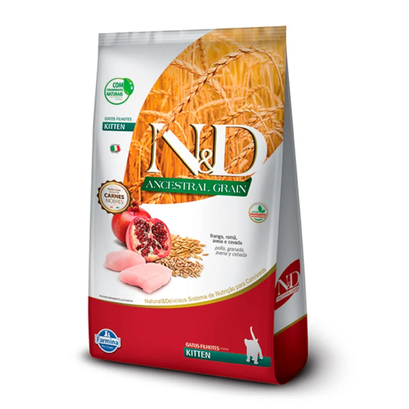 Ração N&D Ancestral Gatos Filhotes Frango 400g