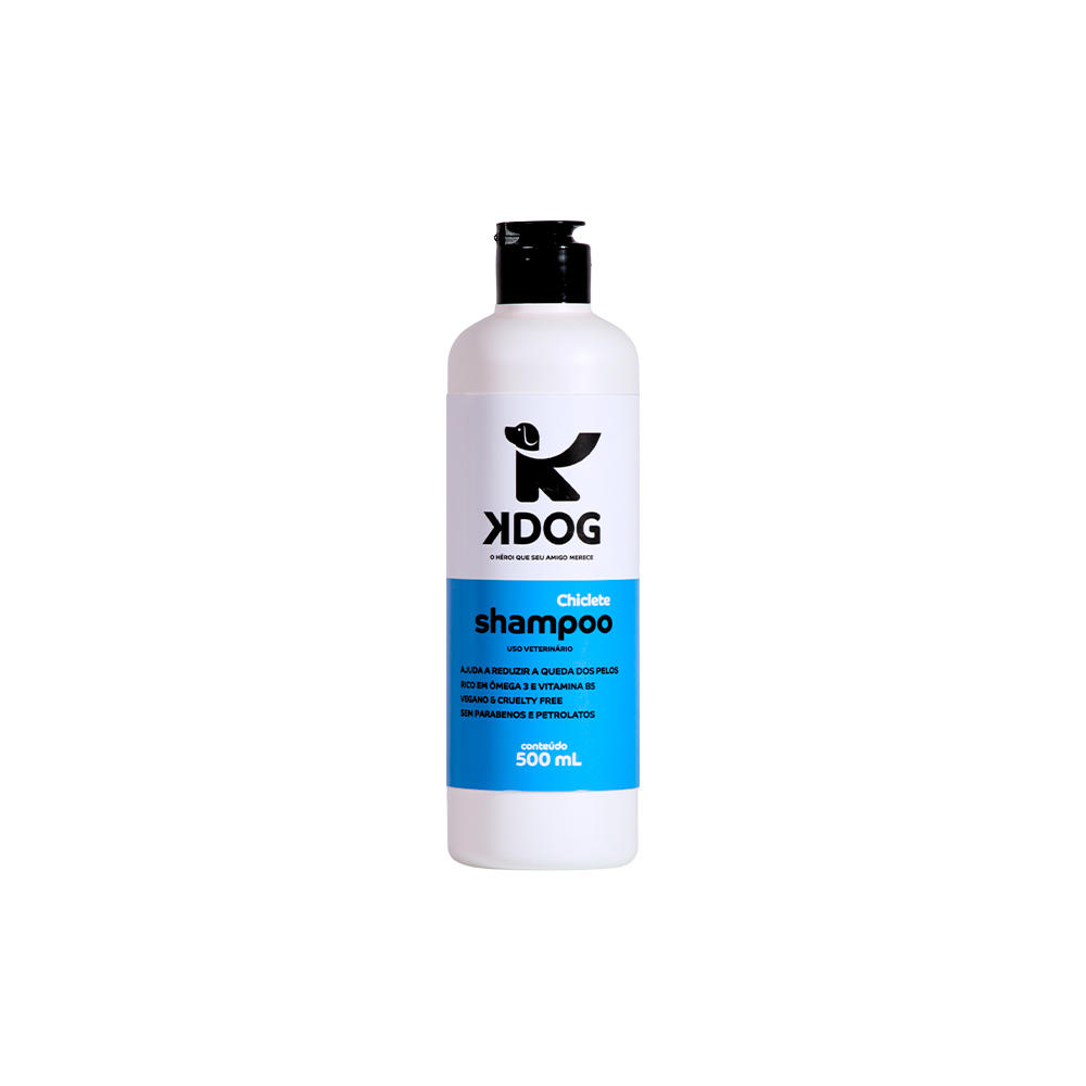 Shampoo Kdog Chiclete para Cães 500 ml