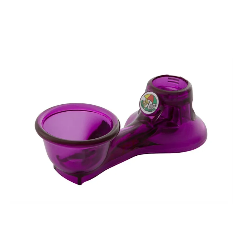 Bebedouro Vida Mansa Mini Violeta Transparente