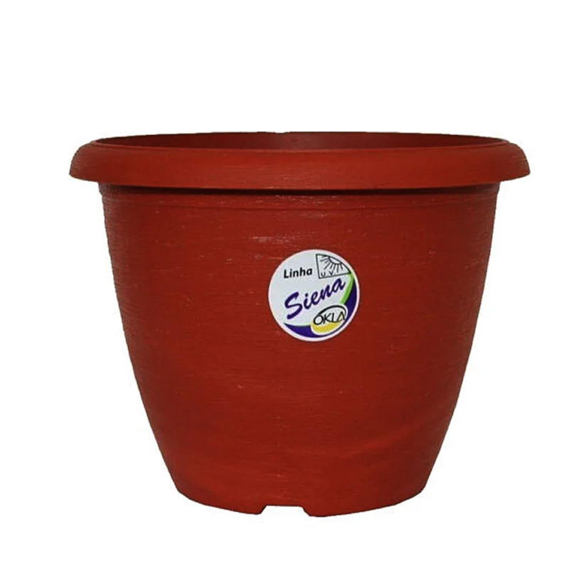 Vaso Siena Eco Off Marrom Okla 10L