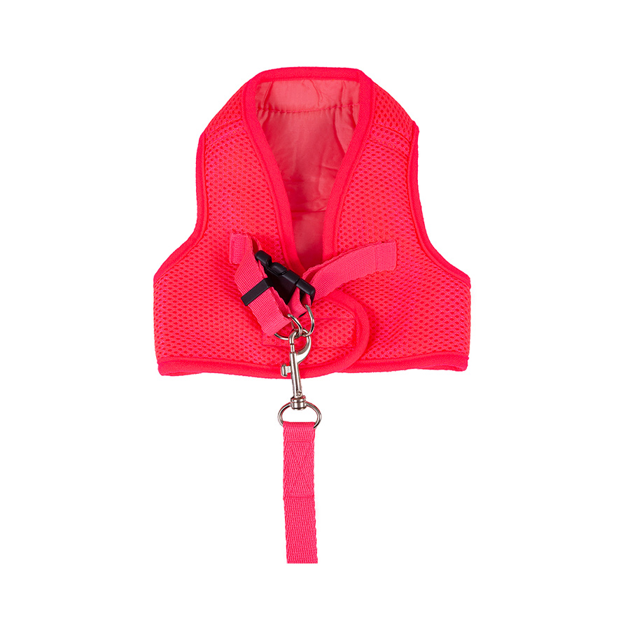 Peitoral Urban Puppy para Cães Colete Aerado Pink