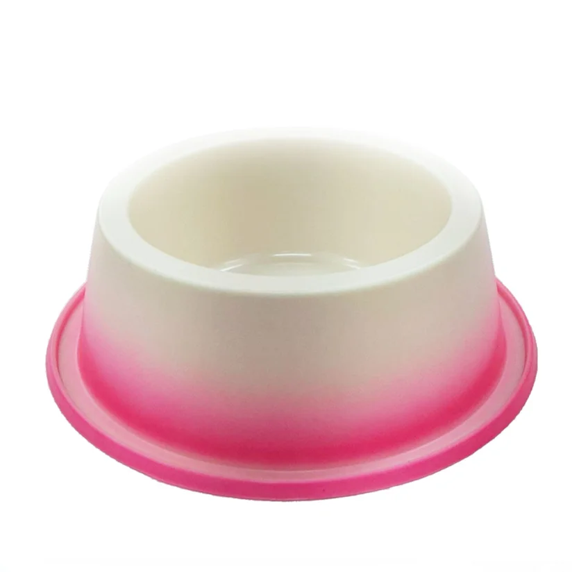 Comedouro Cães Pet Toys Degrade Filhote Antiformiga Rosa 300ml