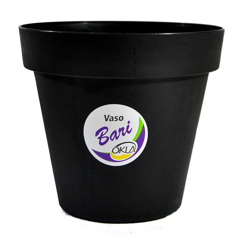 Vaso Bari Preto Okla 2,4L