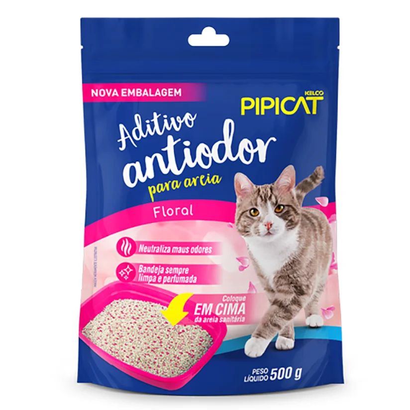 Aditivo Antiodor kelco Pipicat Floral 500g