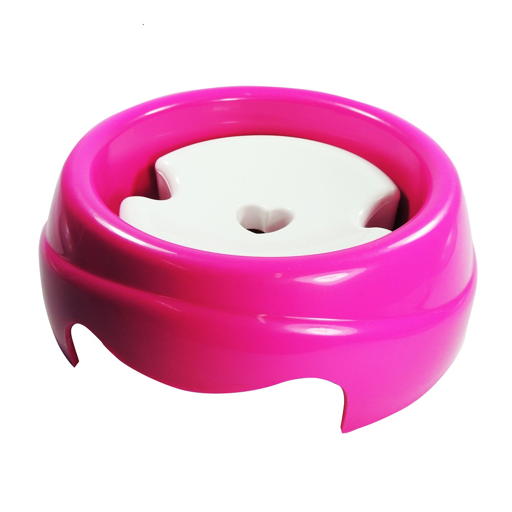 Bebedouro Furacão Pet para Cães de Pelo Longo Rosa