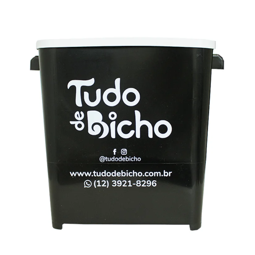 Porta Ração Preto 6kg