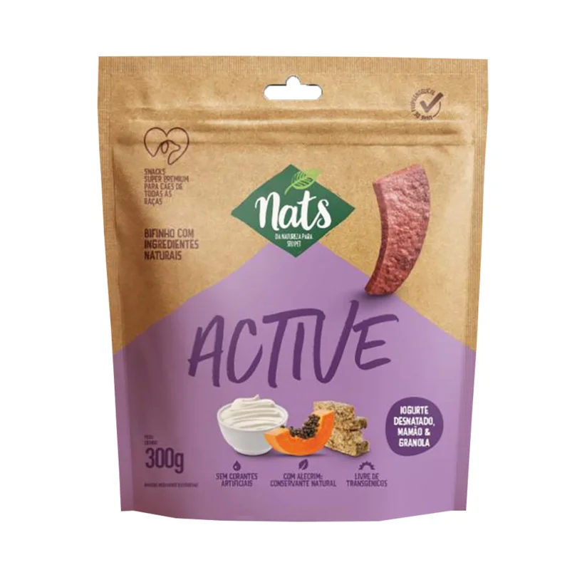 Bifinho para Cães Nats Natural Natactive 300g