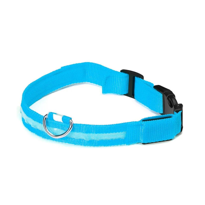 Coleira Com Led Cães The Pets Colors Média