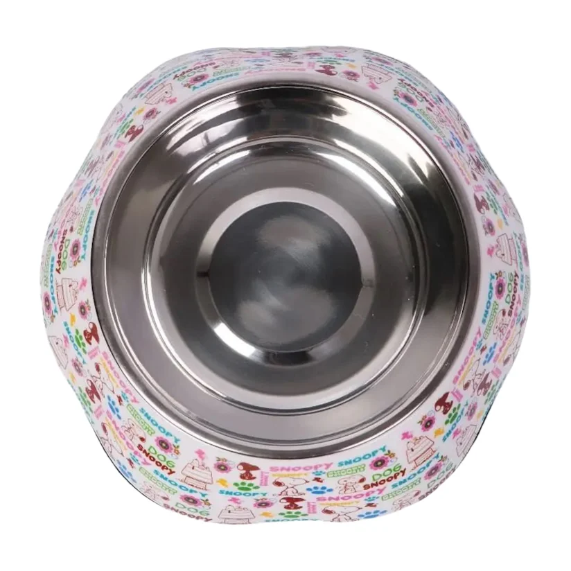 Comedouro Para Cães Melamina Snoopy Mel100- Mupk Zooz Pets 125ml