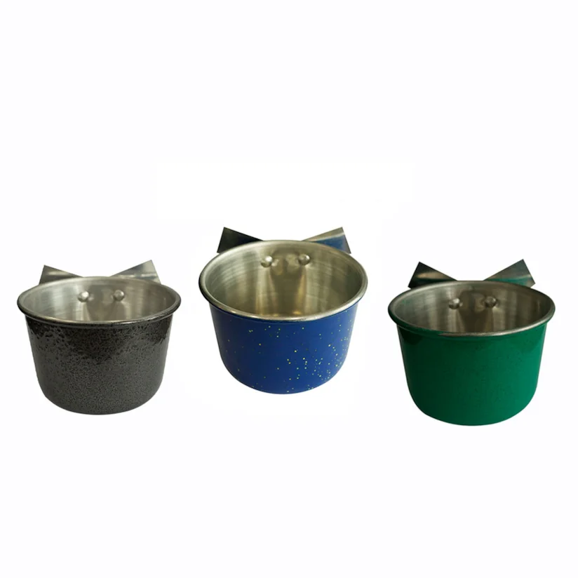 Caneca Para Pássaros Com Borboleta Tudo Pet Medio