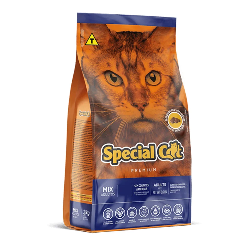 Ração Special Cat Mix Gatos Adultos 20kg