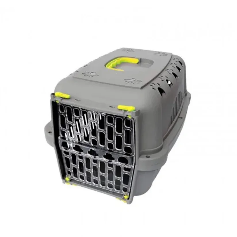 Caixa De Transporte Durapets Falcon Neon Fun Amarelo Nº2