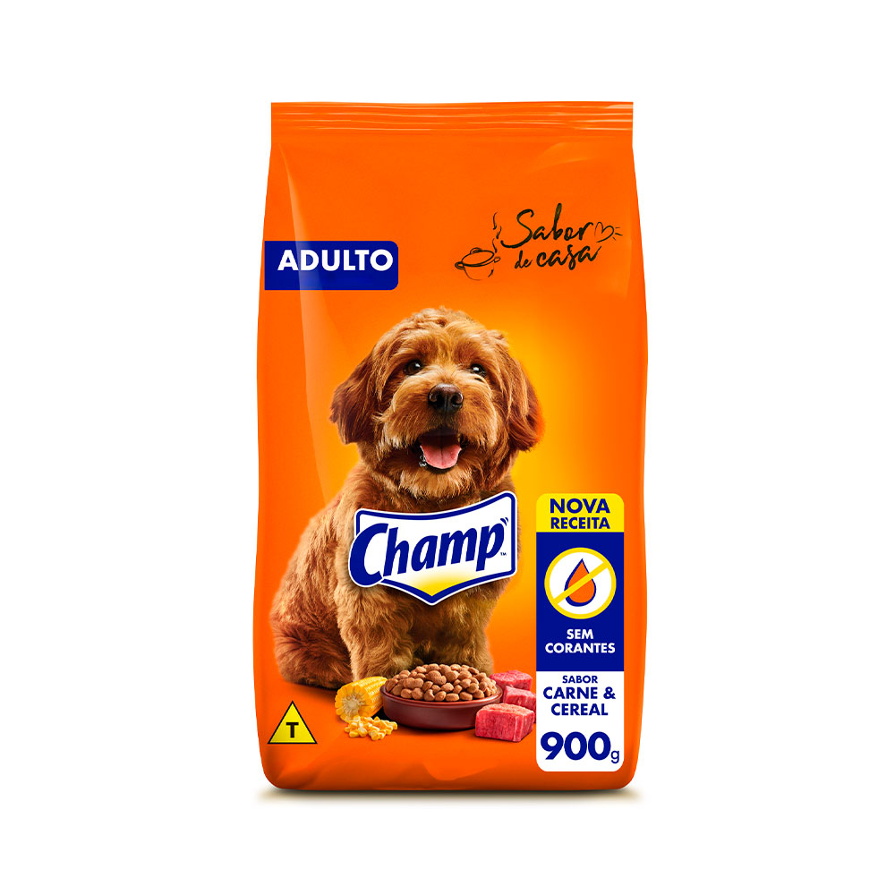 Ração Champ Carne e Cereal para Cães Adultos