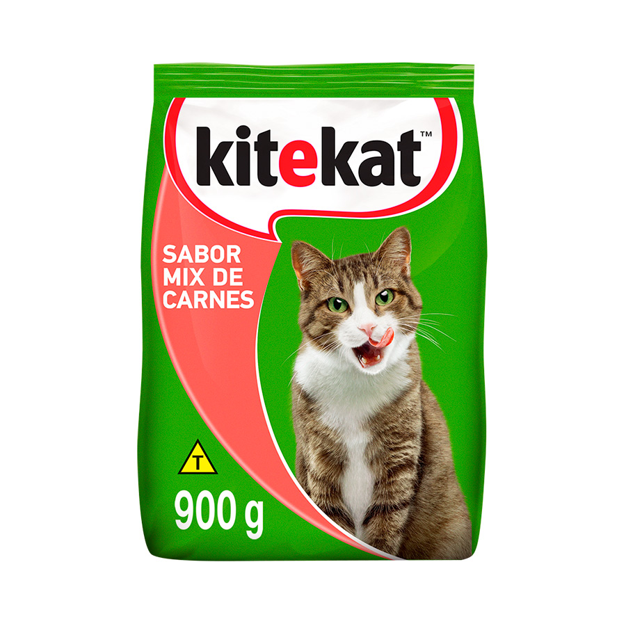 Ração Kitekat para Gatos Adultos Sabor Mix de Carnes