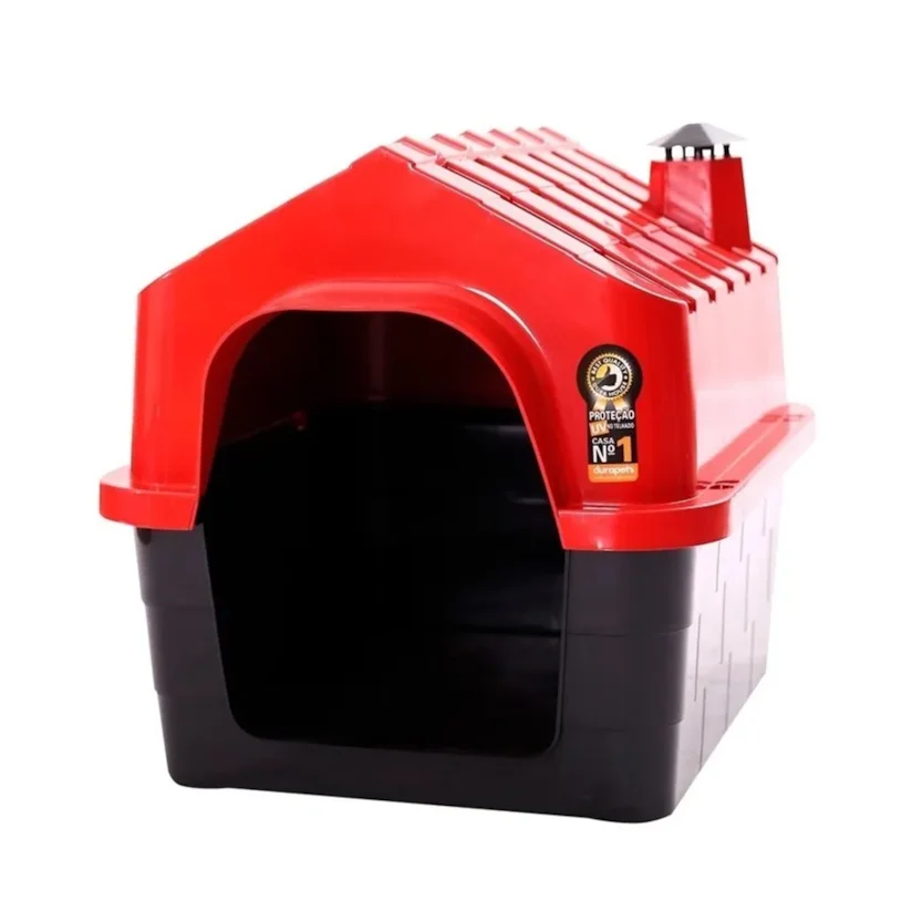 Casa Durapets Plástica Durahouse Vermelha Nº1
