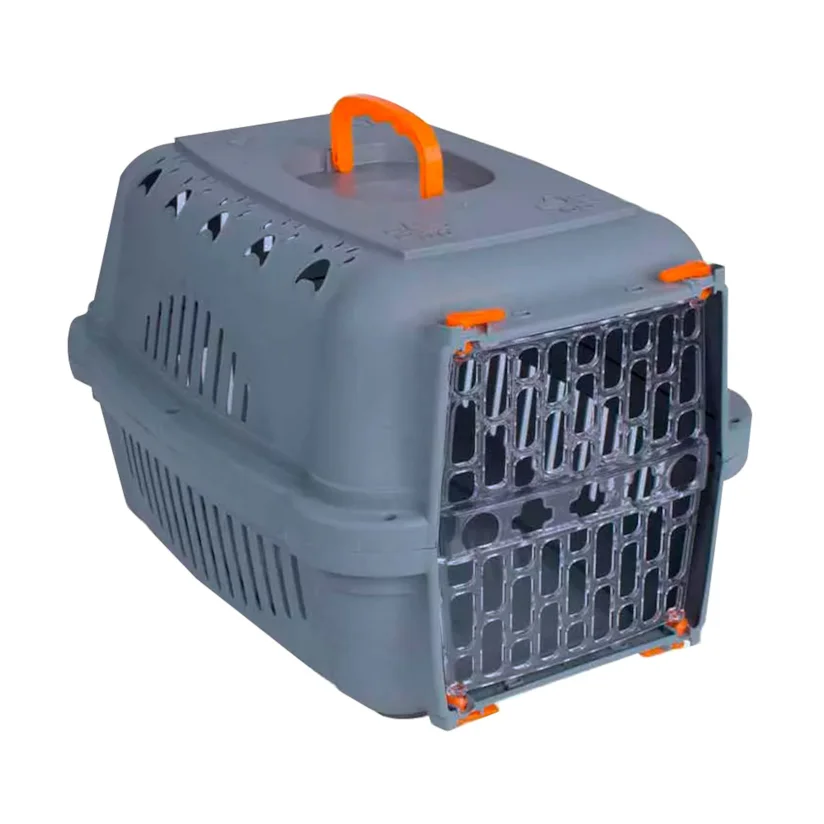 Caixa De Transporte Durapets Falcon Neon Joy Laranja Nº3