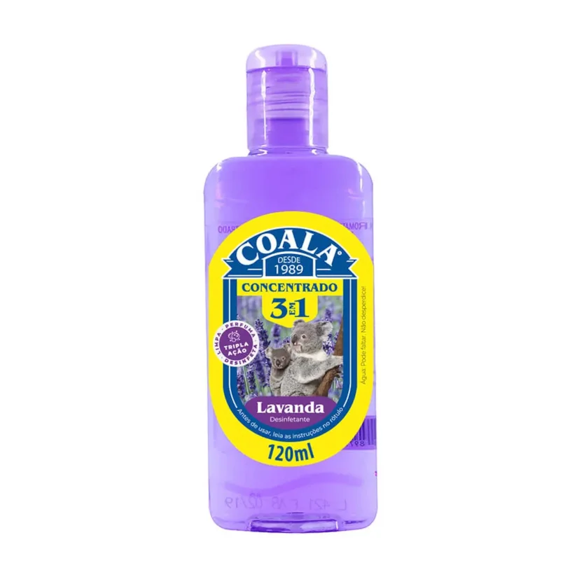 Desinfetante Concentrado 3 em 1 Lavanda Coala 120ml