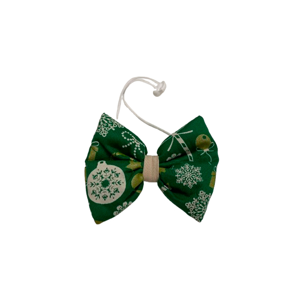 Gravata ModernPet Borboleta Natal Verde