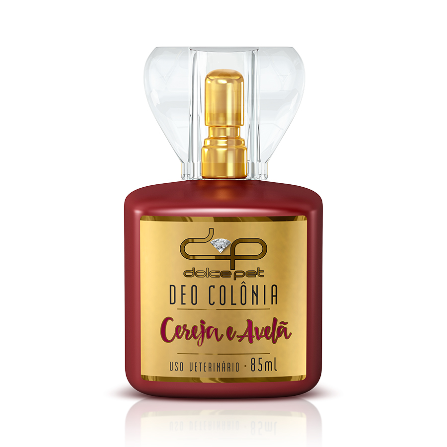 Deo Colônia Dolce Pet Cereja e Avelã para Cães e Gatos