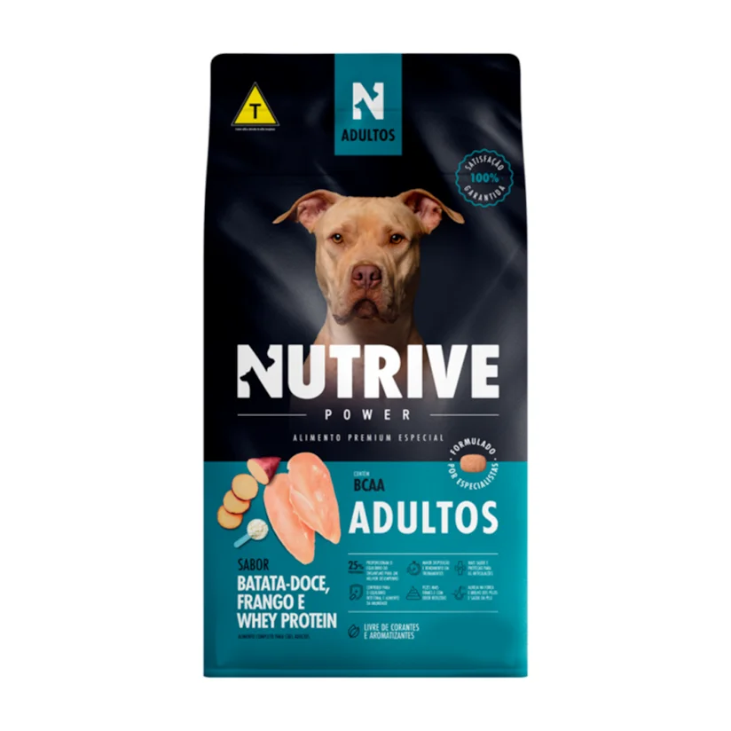 Ração Cães Nutrive Power Adulto 20kg