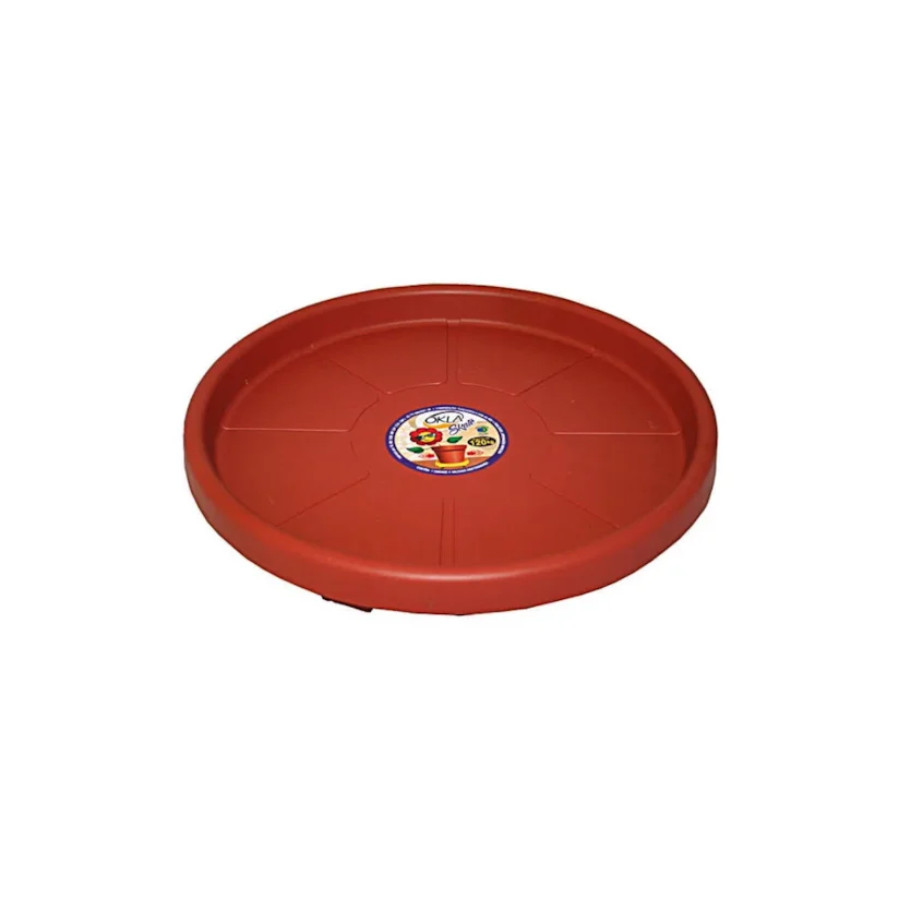 Prato com Rodas Marrom Skate Okla 27cm