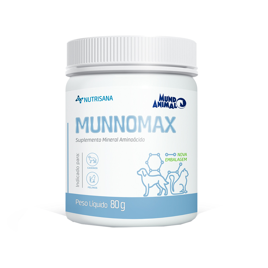 Munnomax Nutrisana Mundo Animal para Cães e Gatos