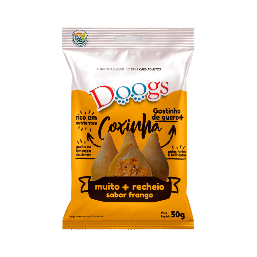 Snacks Doogs Care Coxinha para Cães Adultos - 50g