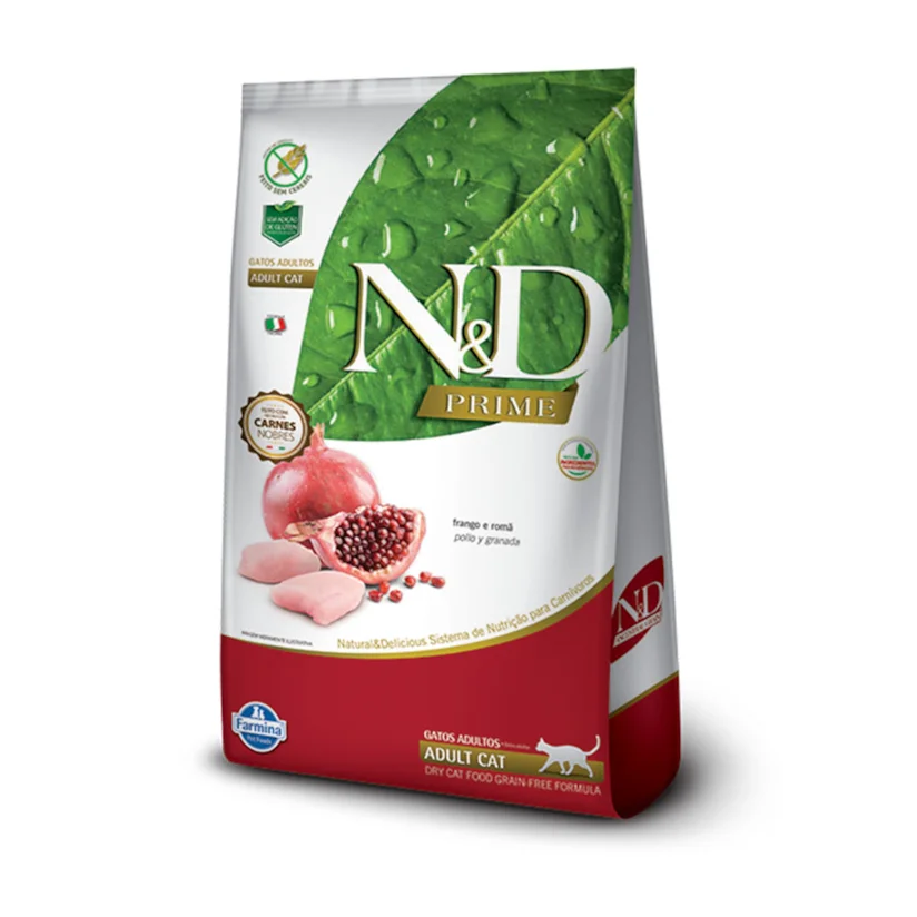 Ração N&D Prime Gatos Adultos Frango 400g