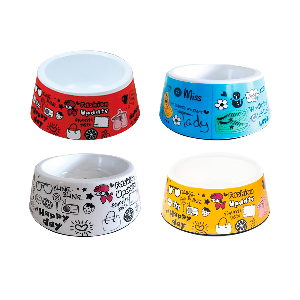 Comedouro American Pets Funny para Cães - Cores Sortidas