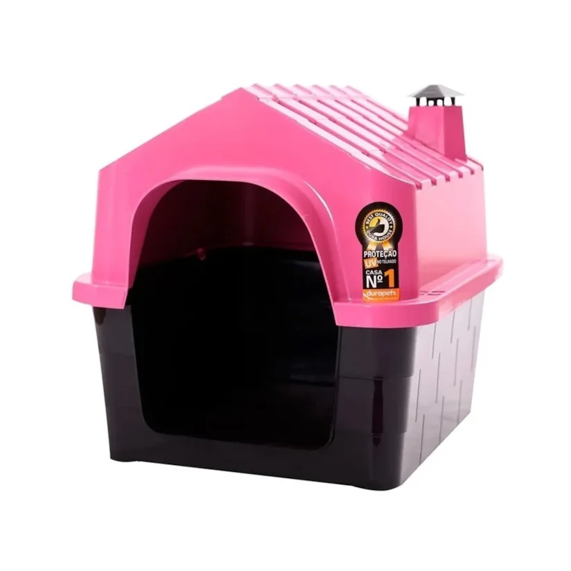 Casa Durapets Plástica Durahouse Rosa Nº4