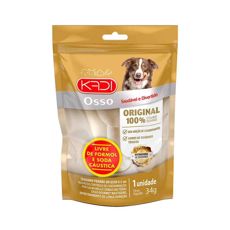 Osso Kadi Original para Cães Tamanho Pequeno