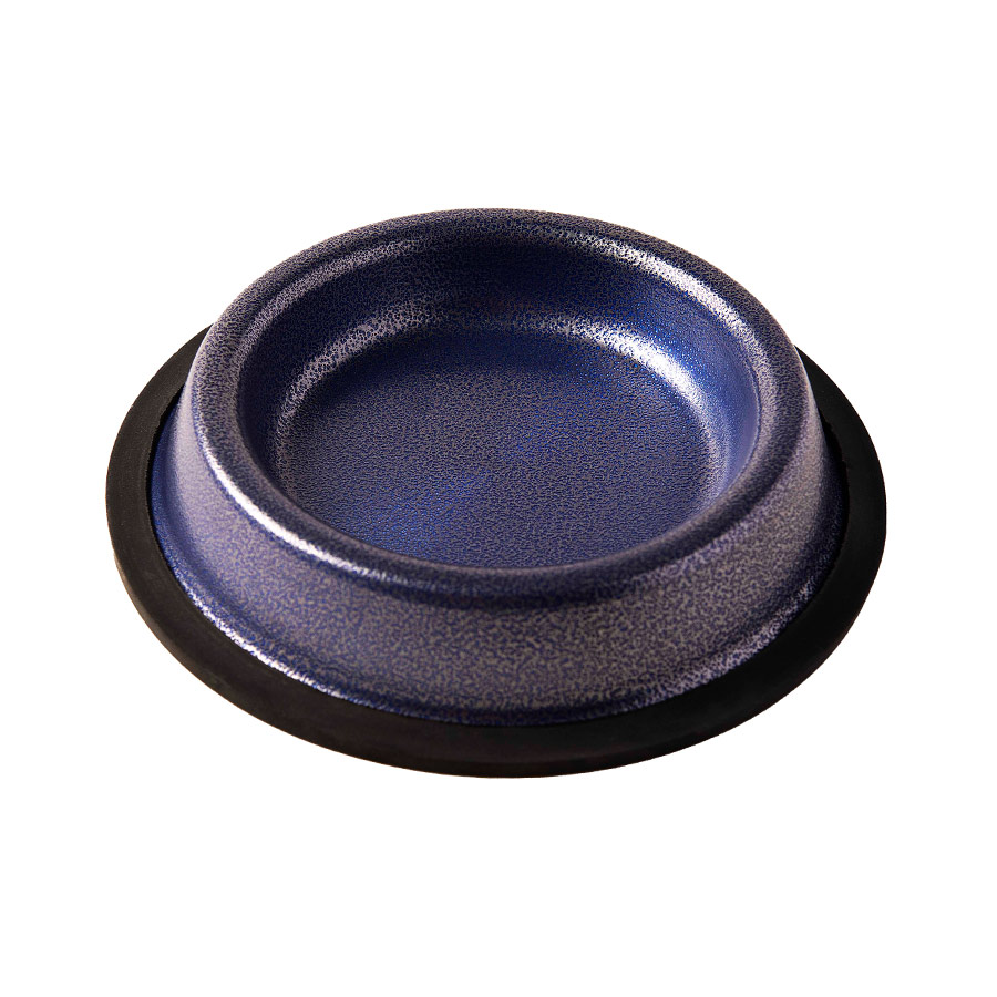 Comedouro Royale Antiderrapante Azul para Gatos