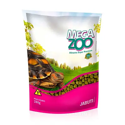 Ração Extrusada Megazoo para Jabutis