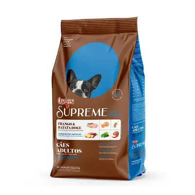 Ração Supreme Quatree para Cães Adultos de Porte Pequeno Sabor Frango e Batata Doce