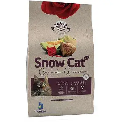 Ração Seca Snow Cat Flores Cuidado Urinário para Gatos Castrados