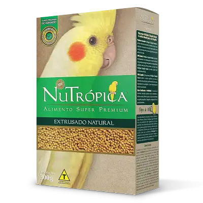 Ração Nutrópica Extrusado Natural para Calopsitas