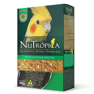 Ração Nutrópica para Calopsitas com Frutas